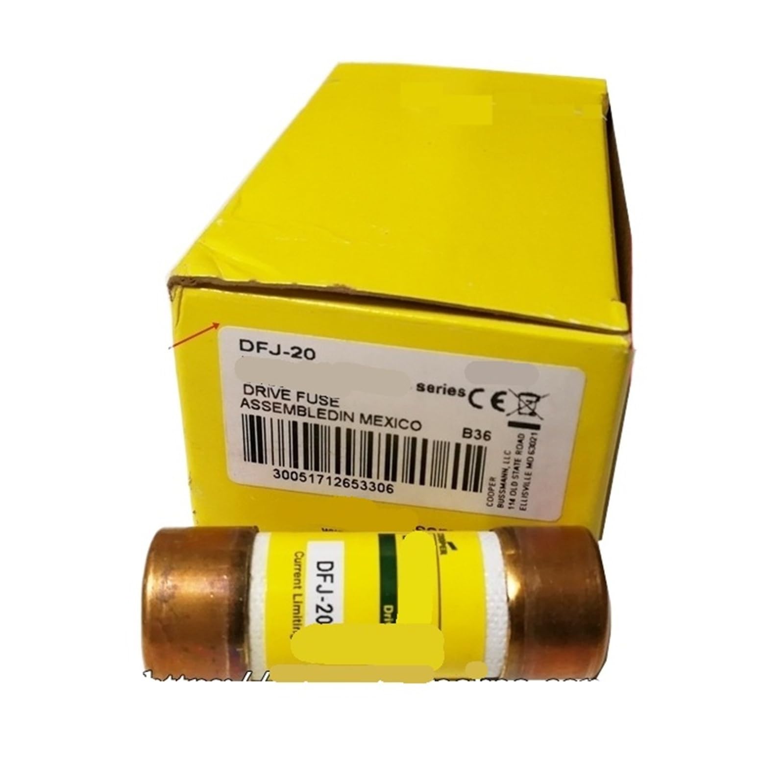 Fusible DFJ-20 pour couper les surcharges électriques 600V de vos machines