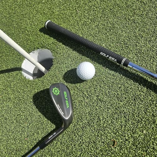 Golf Era Premium Wedge - Premium Golf Wedge Set or Individual 50/52/54/56/58/60 - CNC Milled Face for More Spin - Golf Gap Wedge Sand Wedge Lob Wedge (Black, RH 56 Degree) - Thumbnail 2