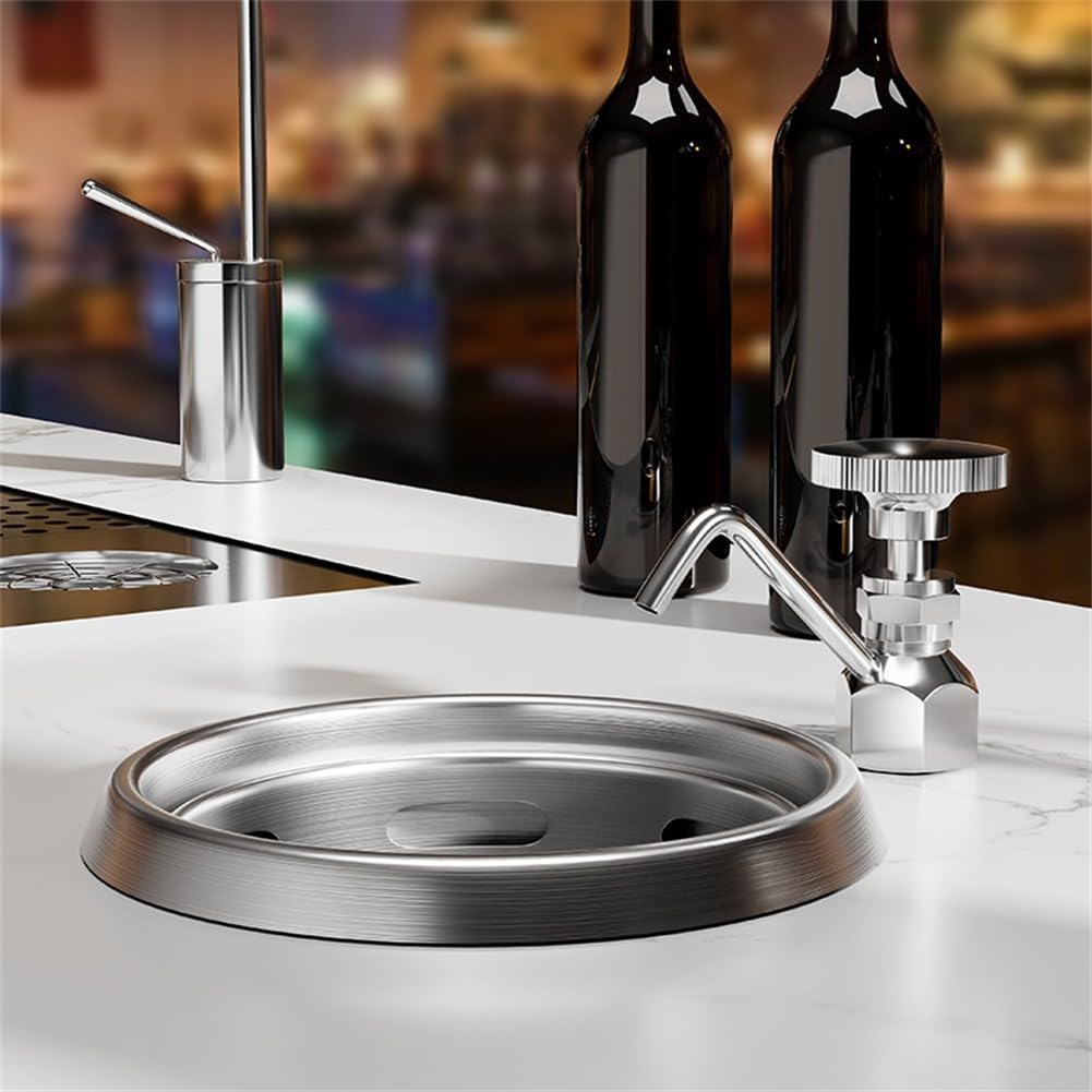 Barspüle kompatibler Dipper Brunnen für Kaffeeservice, zum Waschen von Kaffeelöffeln, Schaufeln und kleinen Lebensmittelhandhabungswerkzeugen (Wasserhahn)