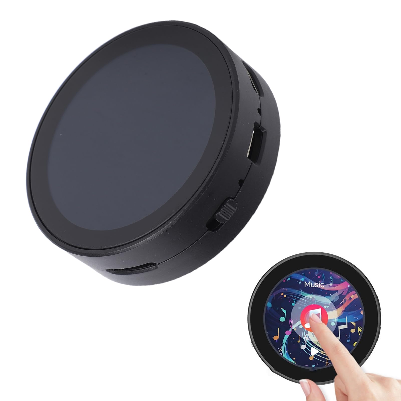 LICAEVEY Carte de Développement LCD Ronde, 1,85 Pouces Tactile Capacitif
