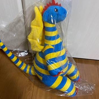 Amazon.co.jp: エルマーのぼうけん展 ぬいぐるみ りゅう 大きいサイズ