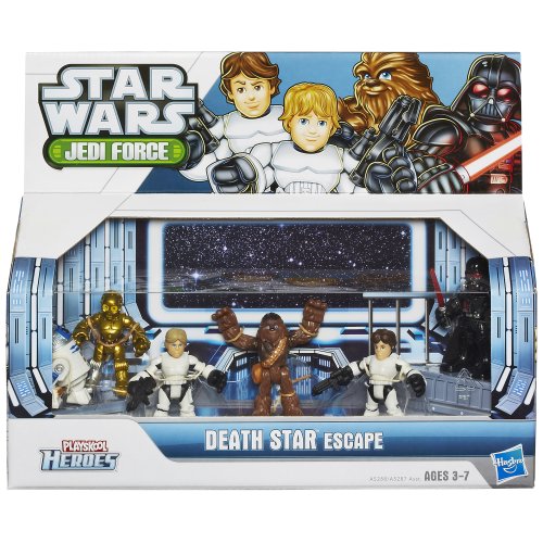 Star Wars Playskool Heroes Jedi Force Death Star Escape Set by – Bild 3