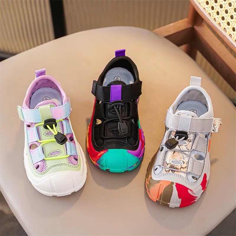 Kids Boy Girl Anti Collision Breathable Summer Sandals for Outdoor Walking Running Beach Sport4