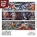 The Army Painter Miniature Painting Kit with Wargamer Regiment Miniatures Paint Brush Set for Figures, 50 Nontoxic Model Paints - Mega Paint Set of 3
