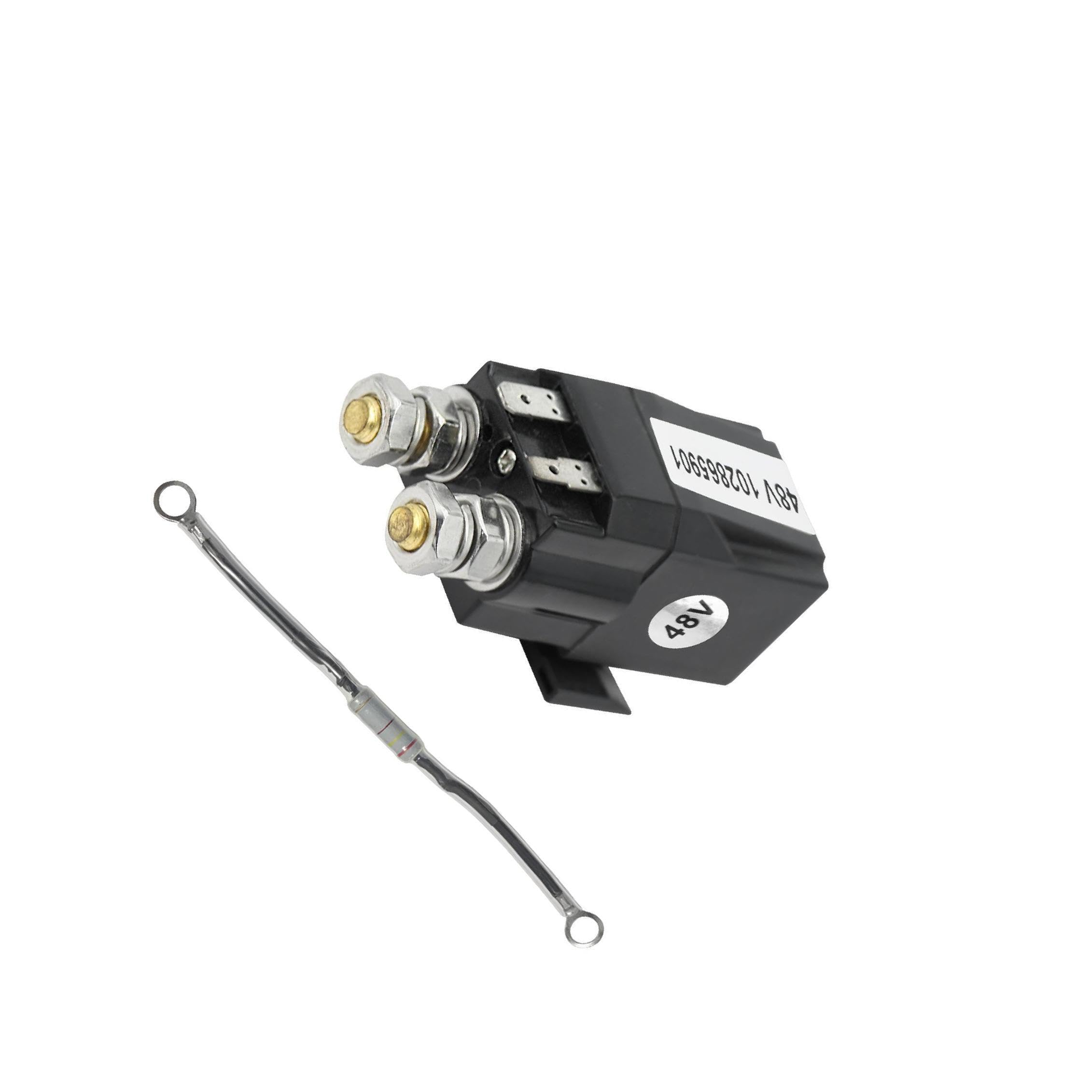 QOKLIYUI Accesorios para el Conjunto de solenoides de los carritos de Golf Club Car. Reemplazo Profesional de Alto Rendimiento y reemplazo a Largo Plazo.