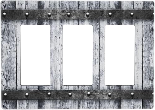 Miniatura 172 de Cubierta de Interruptor de Luz de Palanca de 1 Gang con Estampado de Bosque de Pinos Rústico Campestre, Cabaña Lodge Granero Bosque Forestal de