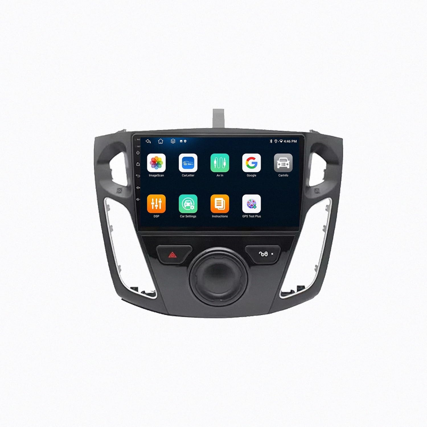 Radio de coche 2 DIN para Ford Focus 3 con Android Auto inalámbrico y 64GB 8