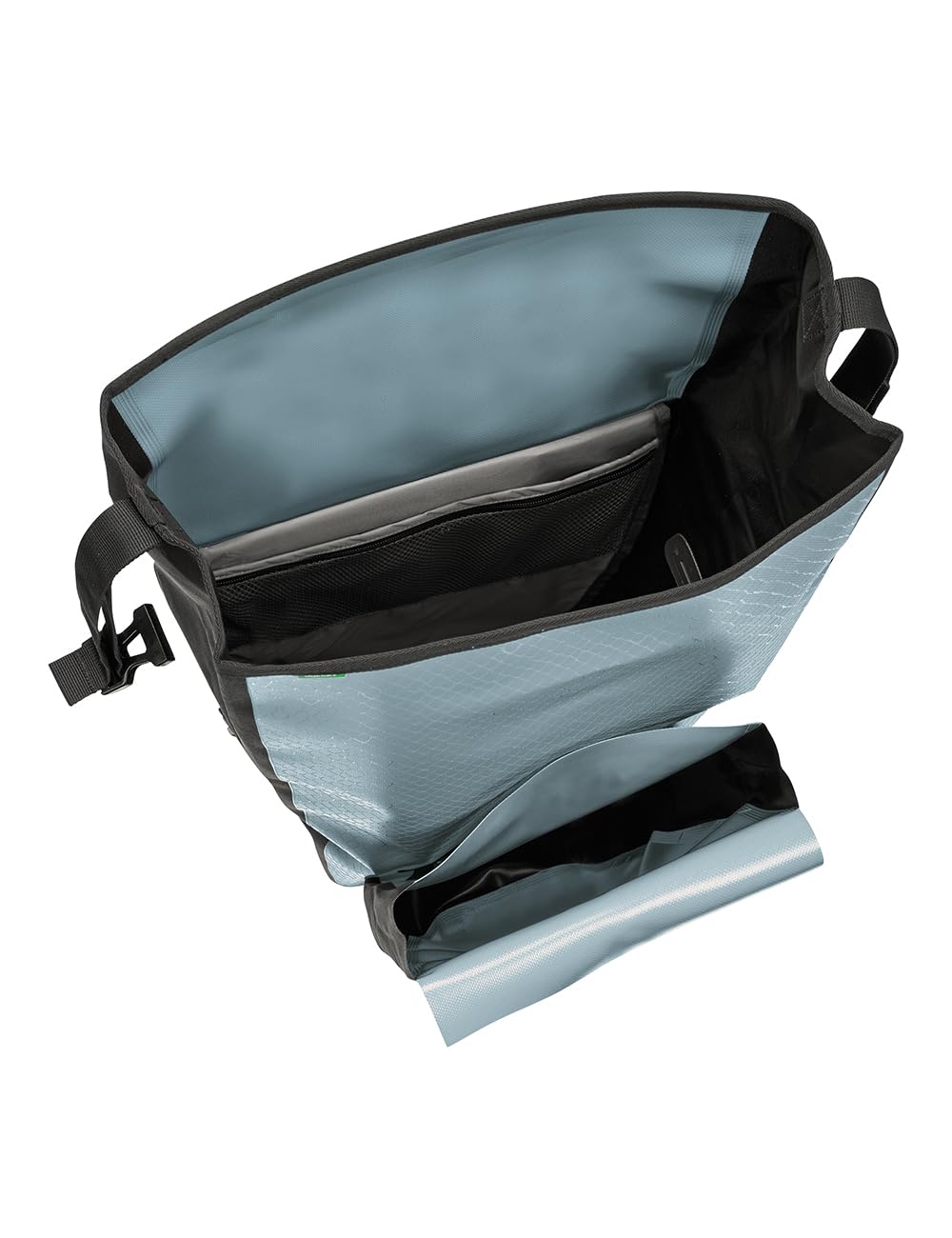 VAUDE Fahrradtaschen für Gepäckträger Aqua Back Plus in blaugrau, 2X Hinterradtasche wasserdicht, Fahrrad Gepäckträgertasche hinten, einfache Befestigung – Made in Germany