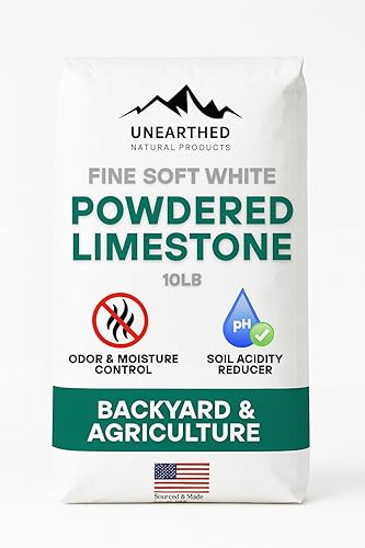 Piedra caliza blanca fina y suave  50 libras  Múltiples usos  Carbonato de calcio (50 libras)