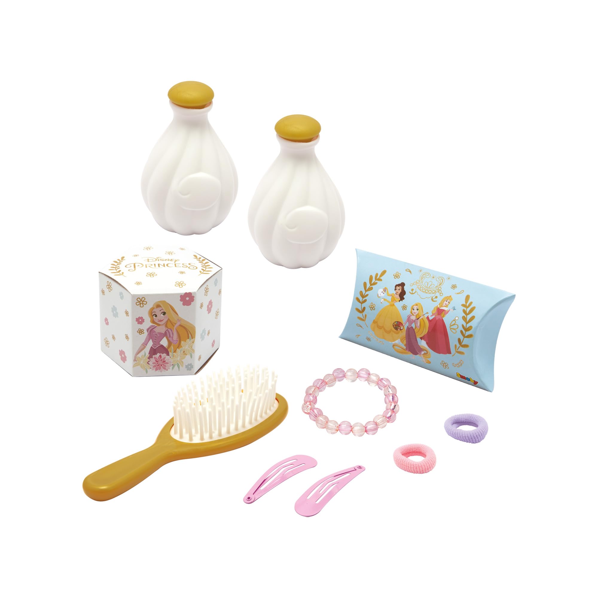 Smoby Tocador Princesas Disney con Taburete hasta 50 kg Espejo y 10 Accesorios incluidos Juguete Infantil para Juegos de imitación creativos (7600320251)