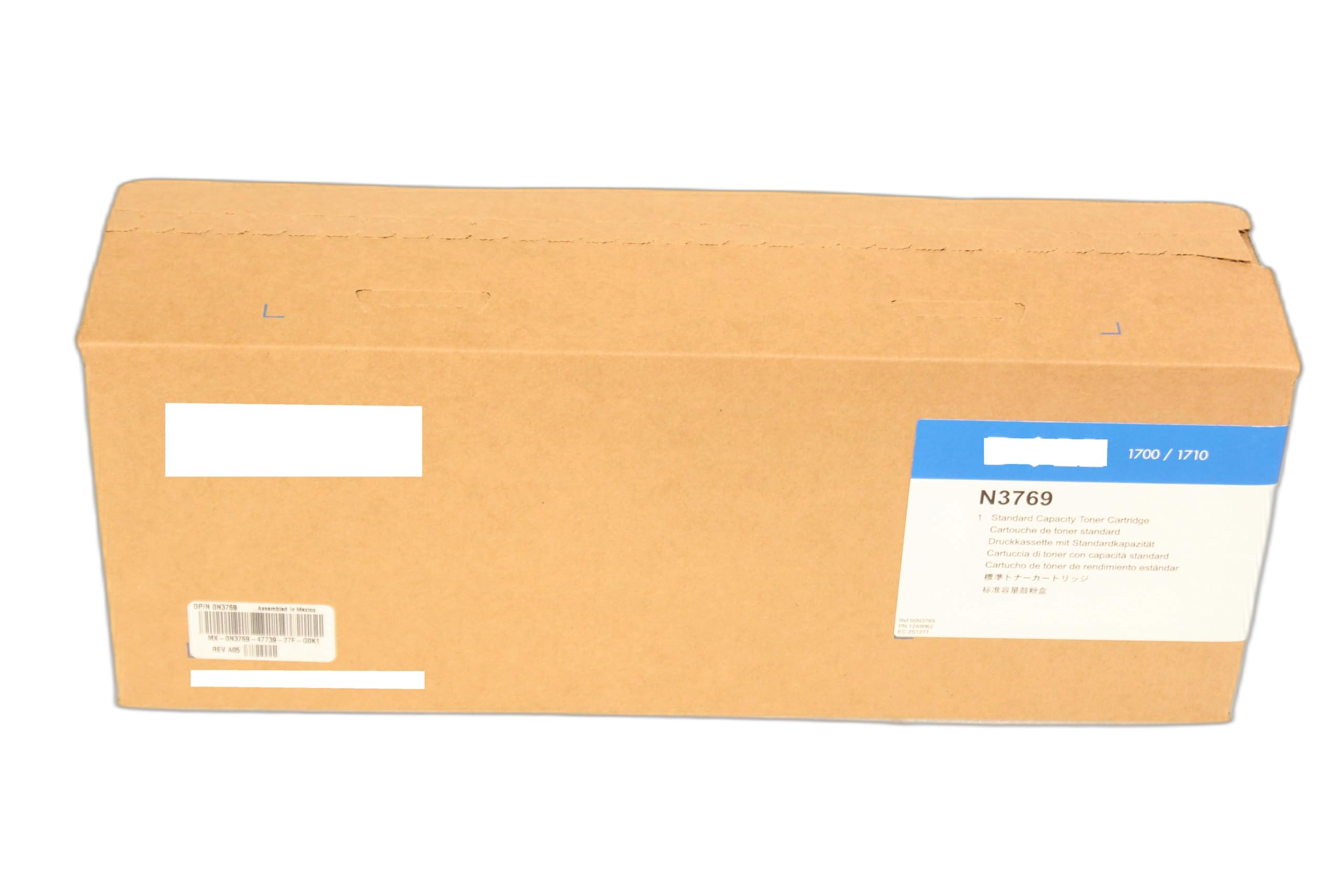 Amazon.com: Dell N3769 Black Toner Cartridge 1700n/1710n Laser