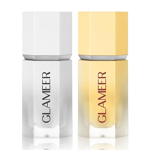 Miniatura 8 de GLAMEER Aceite de labios hidratante,Aceite de labios con sabor a fruta para labios secos,Tratamiento hidratante labial brillo de labios nutritivo,