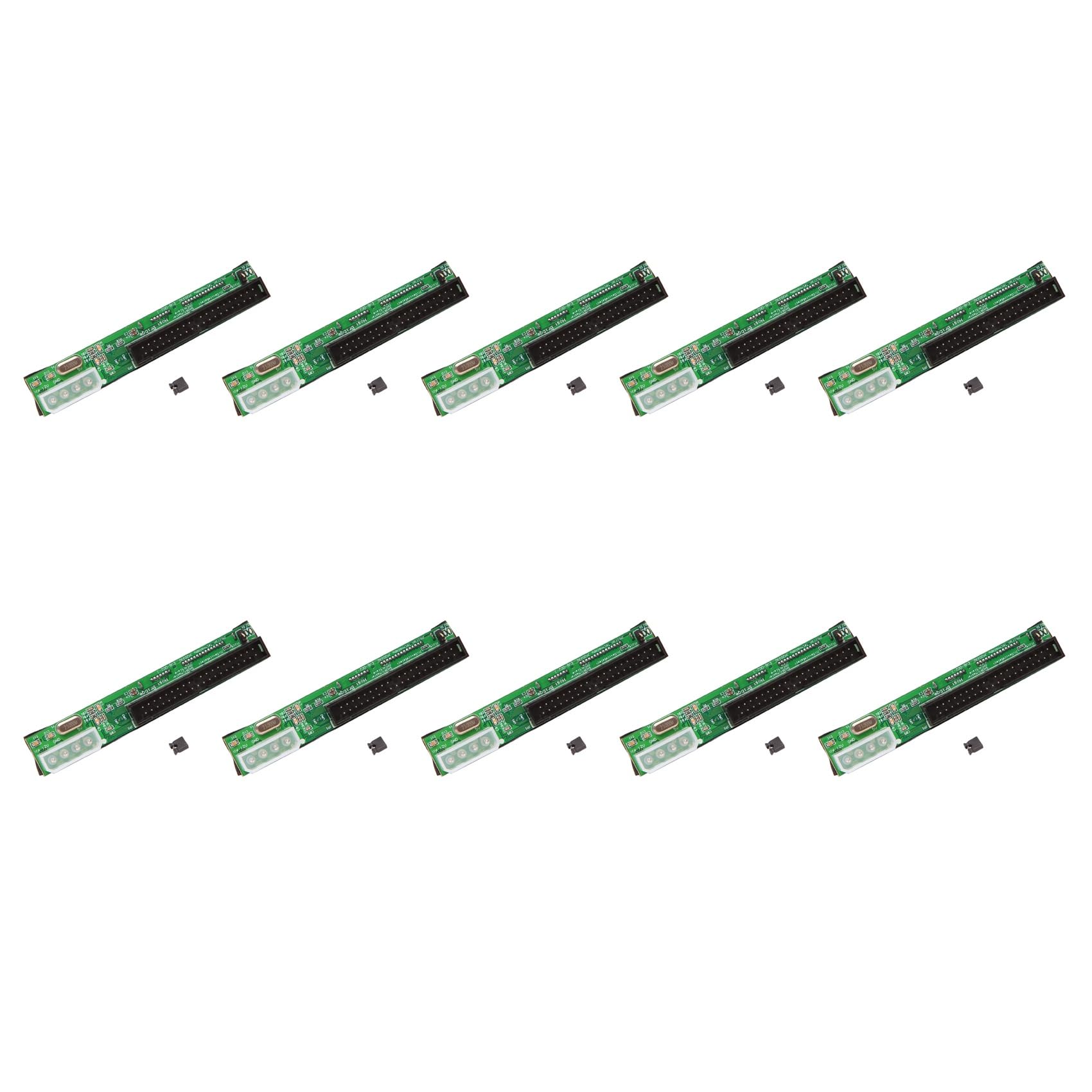 10X 7 + 15 Pin 2,5 SATA gniazdo na 3,5 IDE SATA na IDE adapter konwerter wtyczka 40 pin złącze do Ata 133 100 HDD Cd DVD Serial