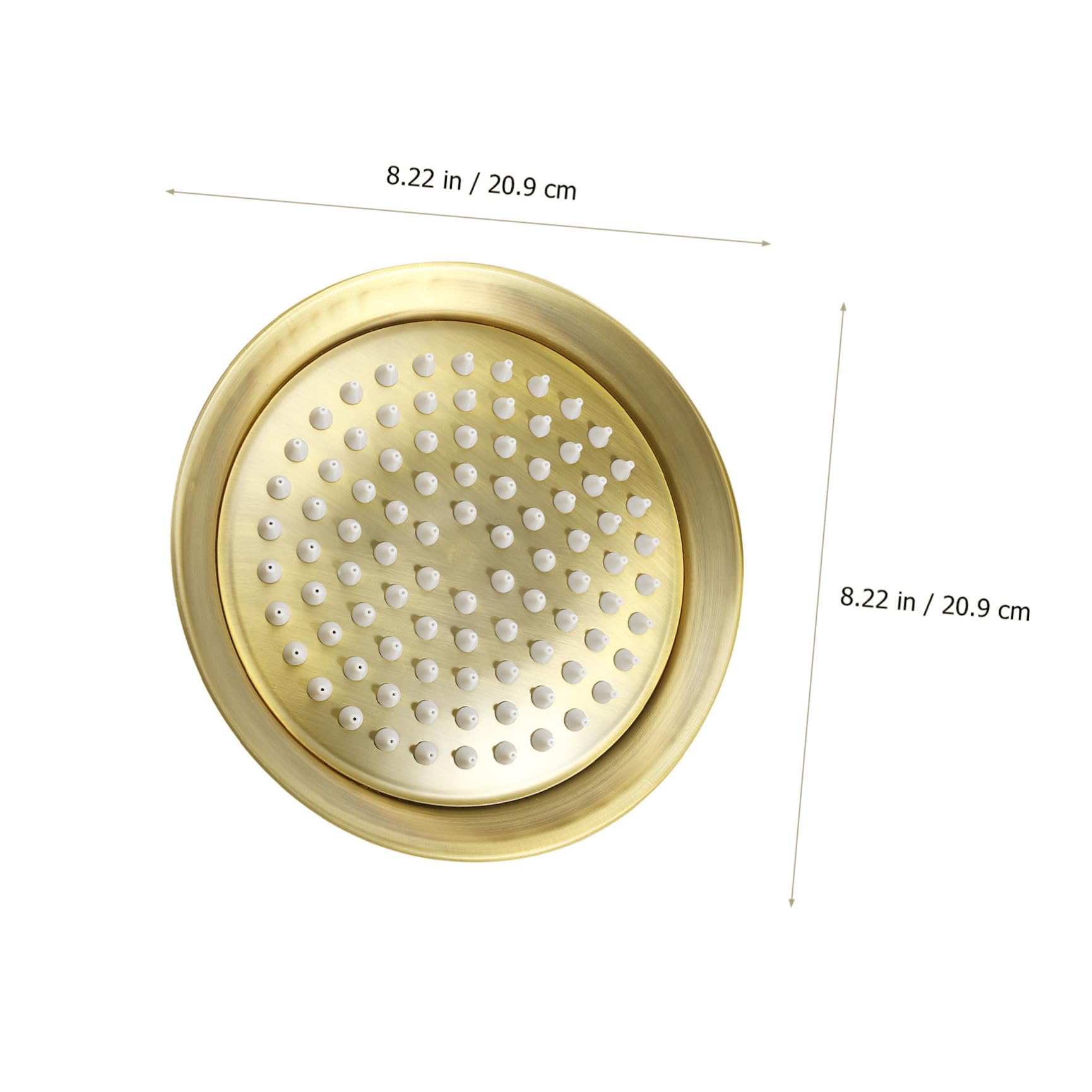 Acero Inoxidable Cabezal Rociador de Techo 8 Pulgadas para Baño