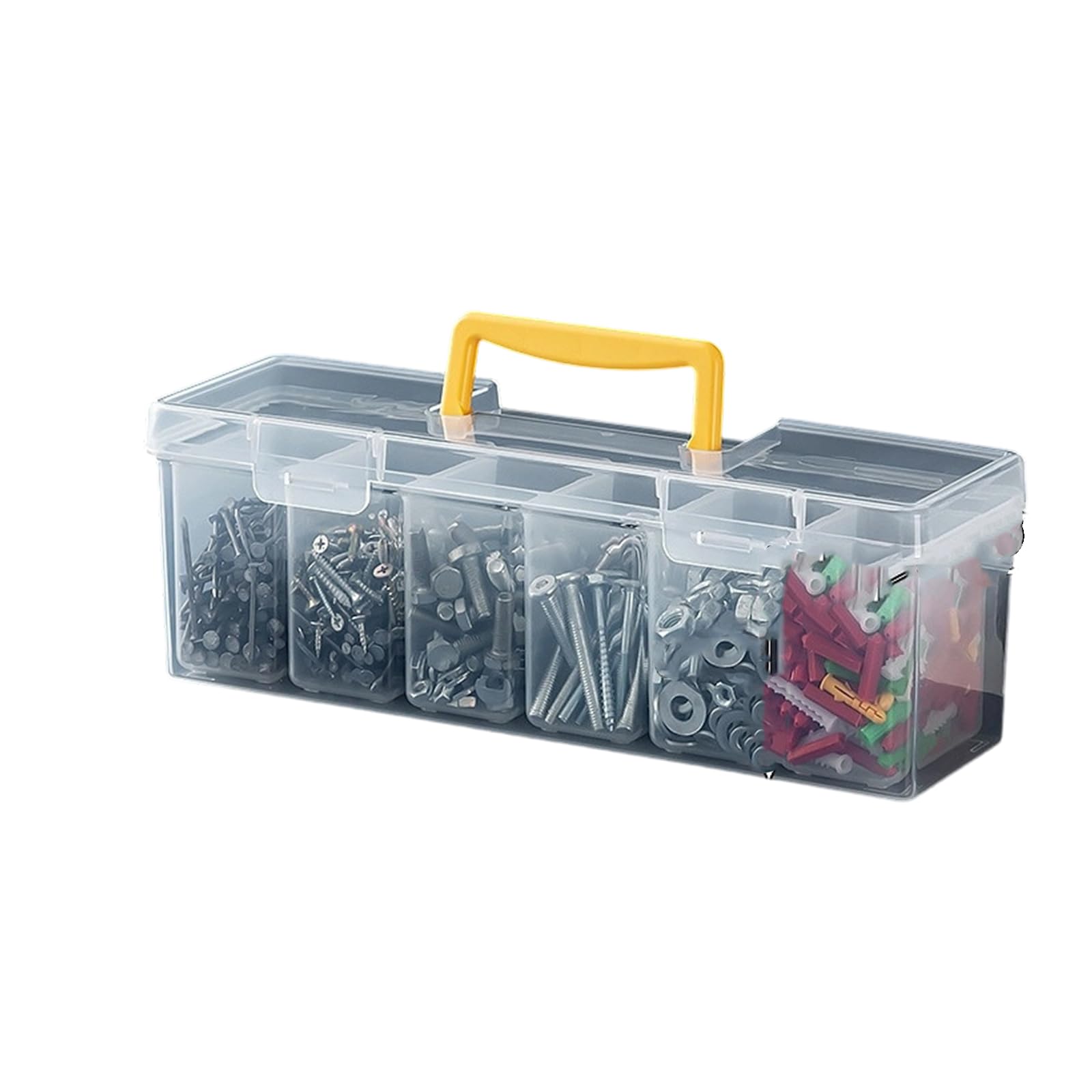 Nvoqilin Six Inner Boxes Weight Design Tool Box Waterproof Tool Containers With Mechanism And Space Saving Structure Organizers