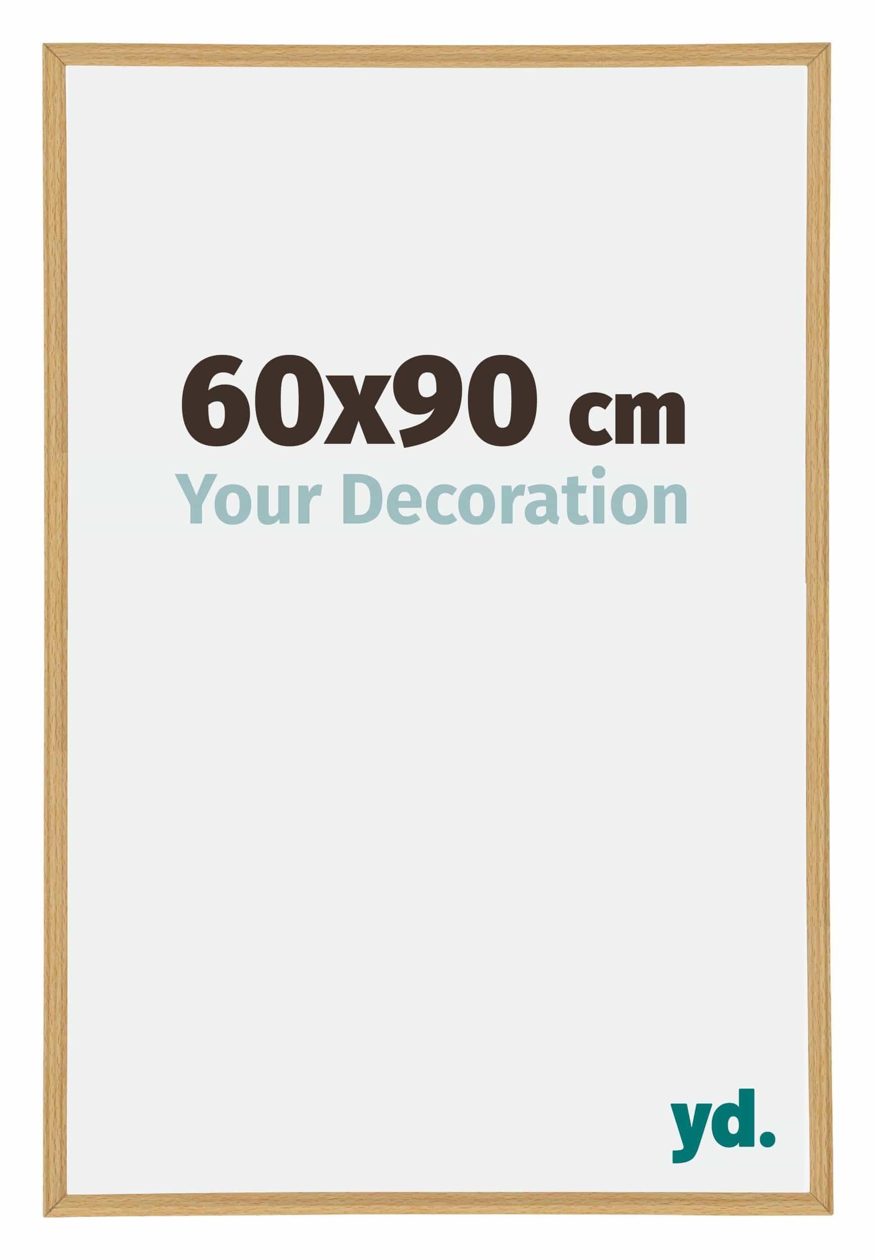 Your Decoration - Puzzle frame 60x90 - Beech Light - Puzzle frame 1500-2000 Pieces - Plastic Photoframe - Annecy