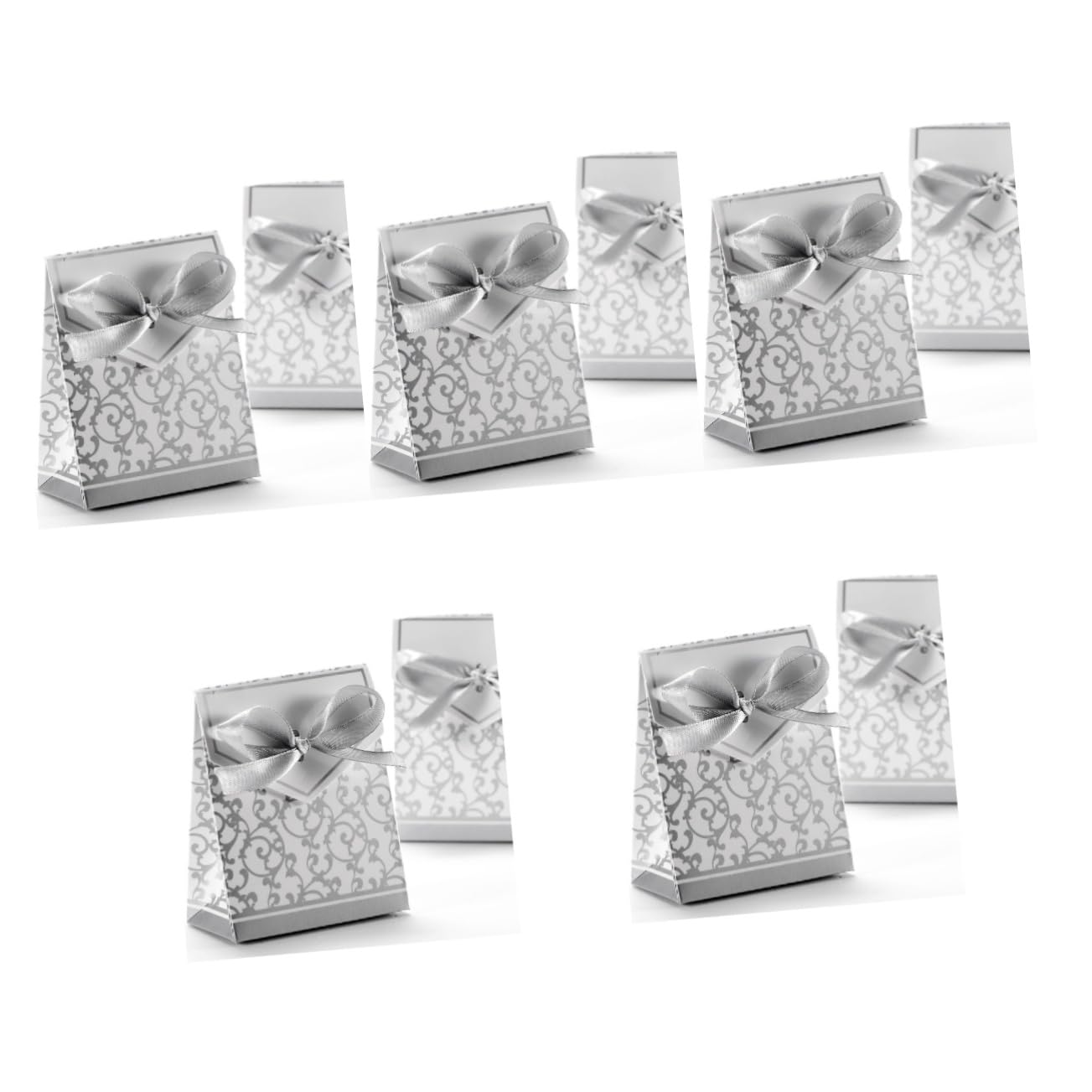 PartyKindom 5 Sets Süßigkeitenboxen Für Hochzeiten 50 Stück Elegante Geschenkboxen Mit Hochzeitsbevorzugungen 50 Stück * 5