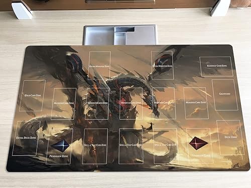 Miniatura 5 de Alfombra de juego Kaiba Seto de ojos azules Dragón Blanco CCG TCG Alfombrilla de juego de cartas + bolsa gratis (ZD014-217-A)