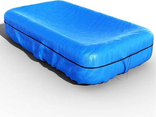 Miniatura 1 de Reinmoson Cubierta inflable para piscina y piscina inflable 130 x 72 x 22 pulgadas piscina grande para niños con rociador de elefante y cubierta