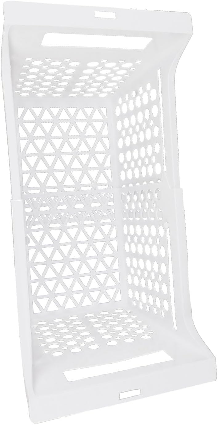 Sonew Freezer Baskets for Chest Freezer, PP Heavy Load Deep Freezer Organizer Bins Expandable with Handle, Chest Freezer Accessory for Kitchen (S 1.8x8cm / 0.7x3.1in)