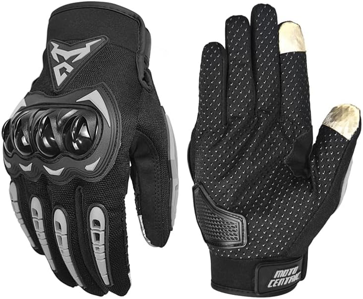 Motorcycle Gloves for Men Women Motorbike Gloves for BMX ATV MTB Riding Full Finger Touchscreen Road Racing Cycling Climbing Motocross Gloves