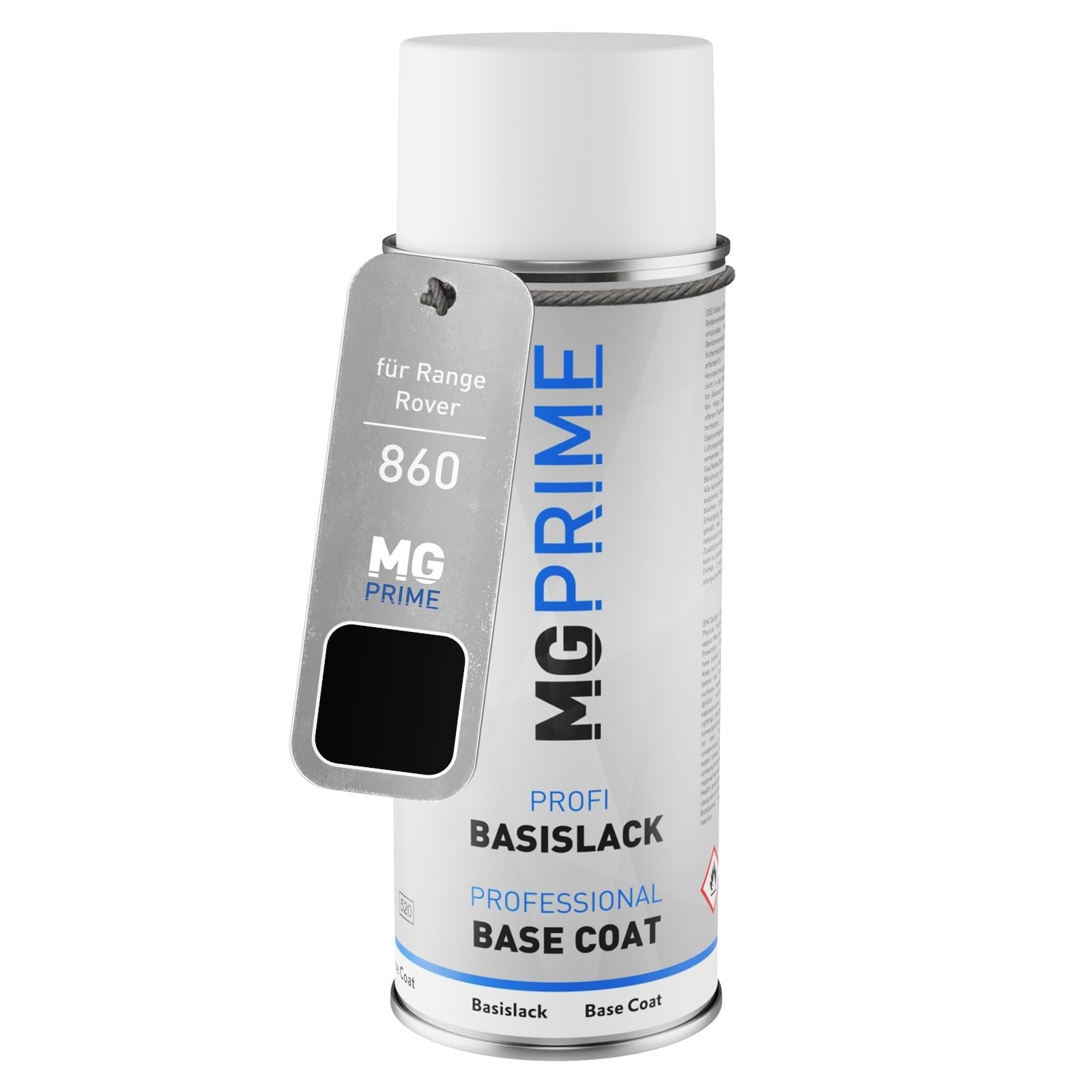MG PRIME Car paint Spray can for Range Rover 860 / LRC860 Marina Black Pearl/Mariana Black Pearl Base coat spray can 400ml