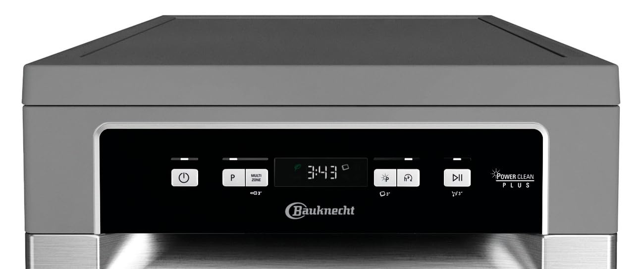 Bauknecht BK6FC11BS7A0X Vollintegrierbarer Geschirrspüler 45 cm ActiveDry Sensorprogramm PowerClean Besteckschublade Hygiene-Programm Vollwasserschutz Multizone Startzeitvorwahl