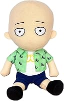 Vista 1 de Great Eastern Entertainment One Punch Man S2 - Saitama Caped Baldy Sitting Plush 7" H