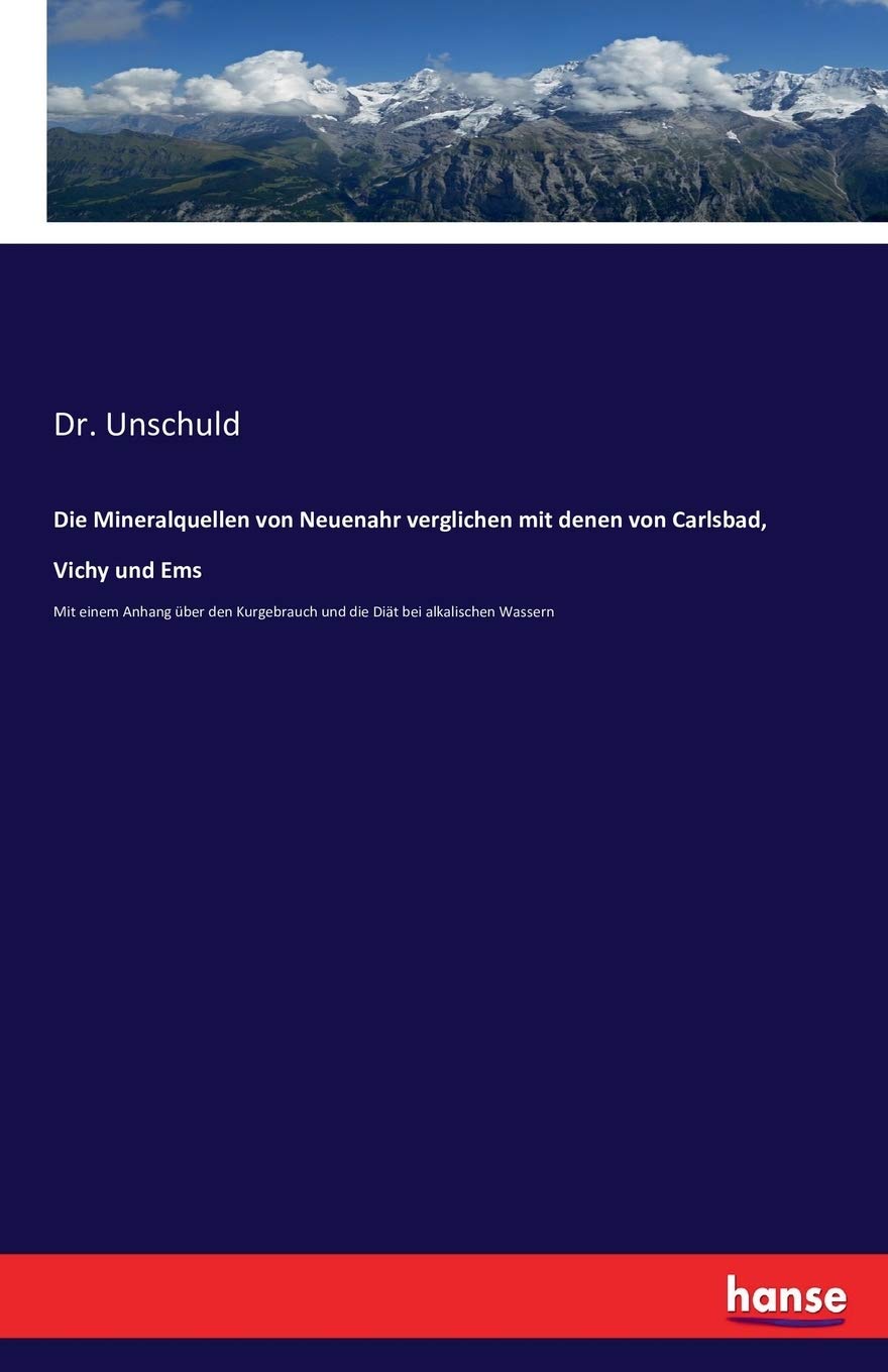 Vergleich der Mineralquellen: Neuenahr Carlsbad Vichy