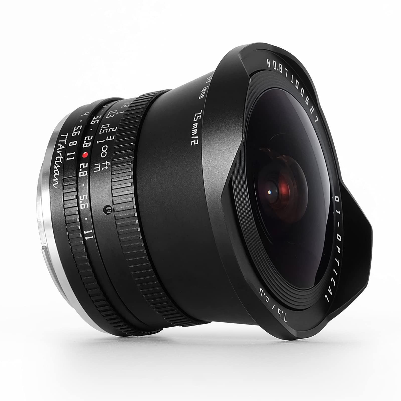 Amazon | TTArtisan 7.5mm f2.0 魚眼レンズ APS-C カメラ用交換レンズ