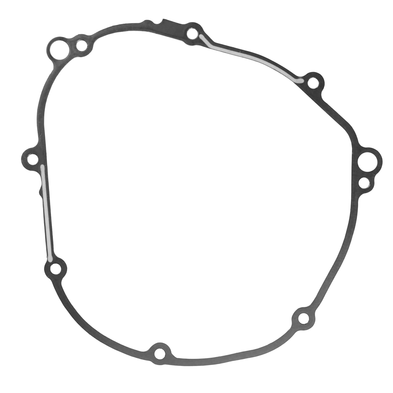 Caltric Clutch Cover Gasket Compatible with Yamaha FZ1 FZ-1 FZS1 2006 2007 2008 2009 2010 2011 2012 2013 2014 2015