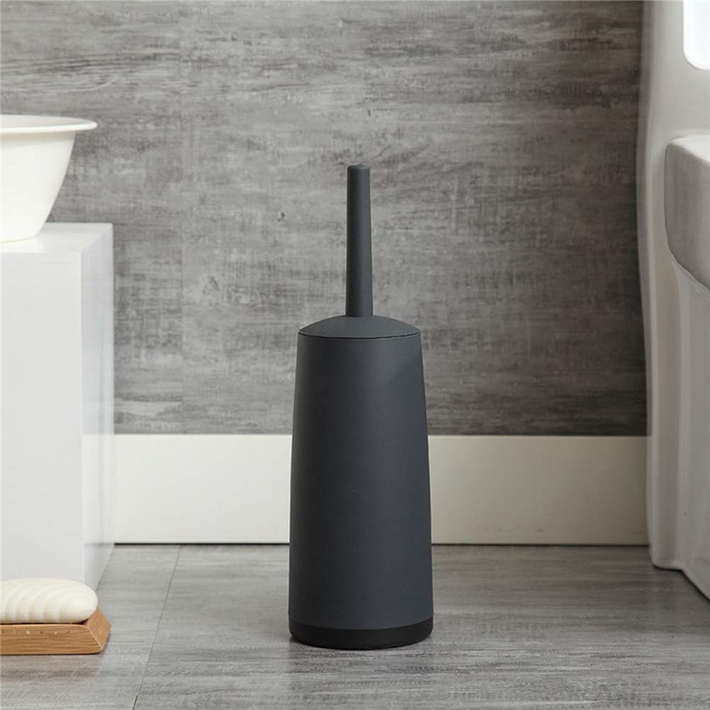 Spazzola da Toilette, con Attrezzature per la Pulizia Della Casa Di Base per il Bagno, il Bagno Di Washroom Facile da Pulire Nero