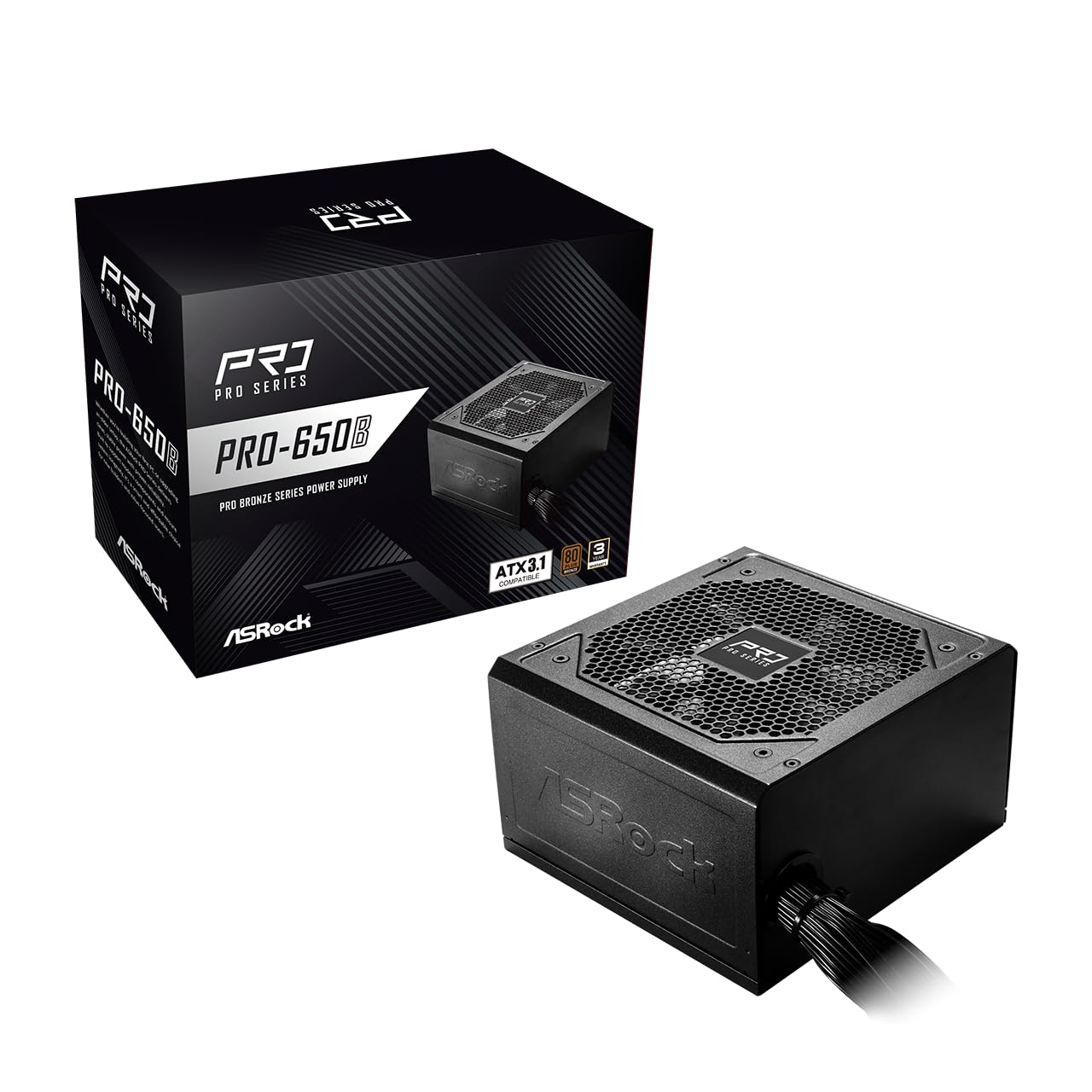 ASRock PRO-650B: PSU 650W 80 Plus Bronze para tu PC
