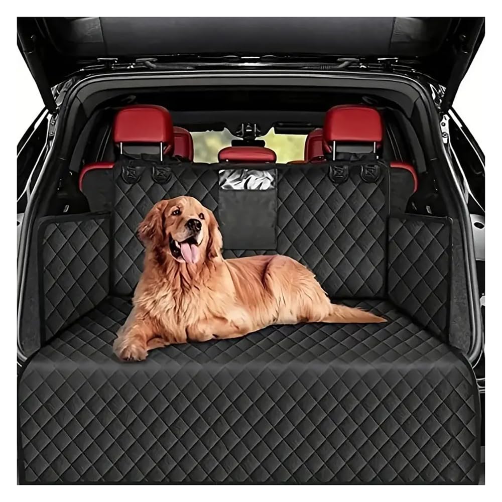 GQCUHMEMY Car Boot Protector, for Audi Q8 e-tron Sportback SUV 2023-2026 Nonslip Waterproof Dog Car Seat Cover with Side Protection and Easy to Clean