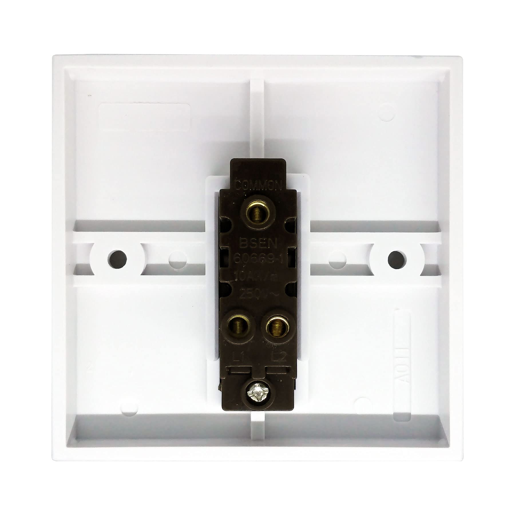 Opus 1 gang 2 way Light Switch White - Image 2
