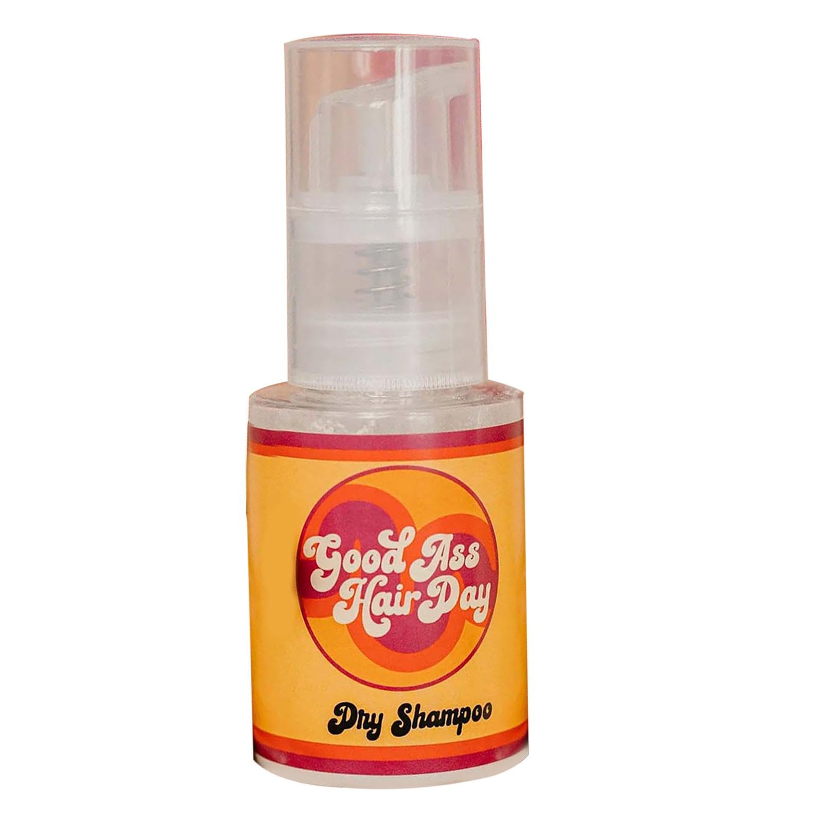 Good Ass Hair Day Dry Shampoo, All-Natural Aerosol-, Powder Dry Shampoo Volume, 60ml Natural Good Ass Hair Day Dry Shampoo Powder, Good Asss Hair Day Dry Shampoo Dark Hair For All Hair Types