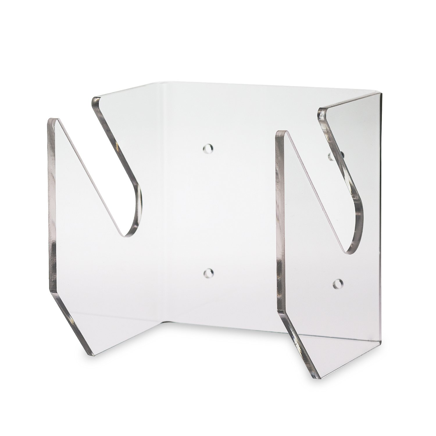 Deluxe Tier Skateboard Storage Display Rack - Invisible Clear Acrylic Wall Mount Display
