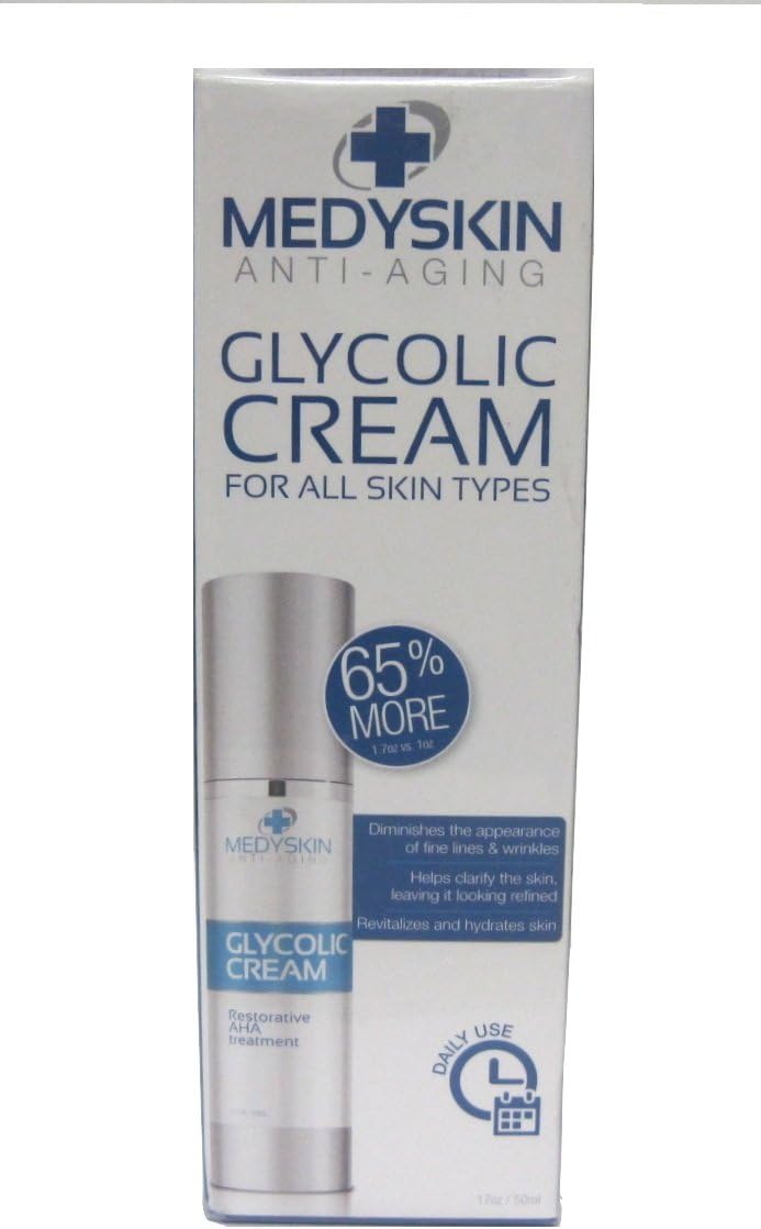 Anti-aging Glycolic Cream Restorative AHA Treatment 1.7 fl oz for all skin types