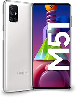Samsung Galaxy M51- Smartphone dbloqu 4G - Blanc - Version Franaise Exclusivit Amazon Samsung Galaxy M51- Smartphone dbloqu 4G - Blanc - Version Franaise Exclusivit Amazon