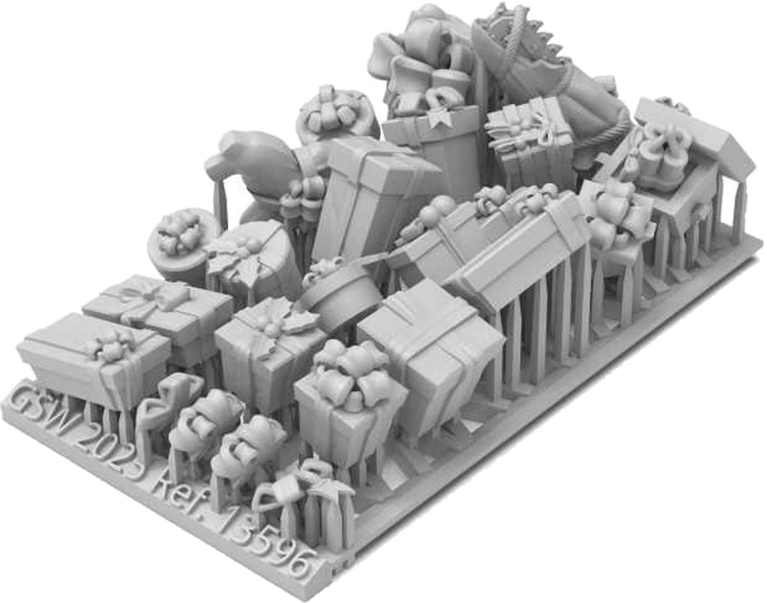 Green Stuff World 3D Printed Resin Bits - Gift Boxes 1:48-1:35