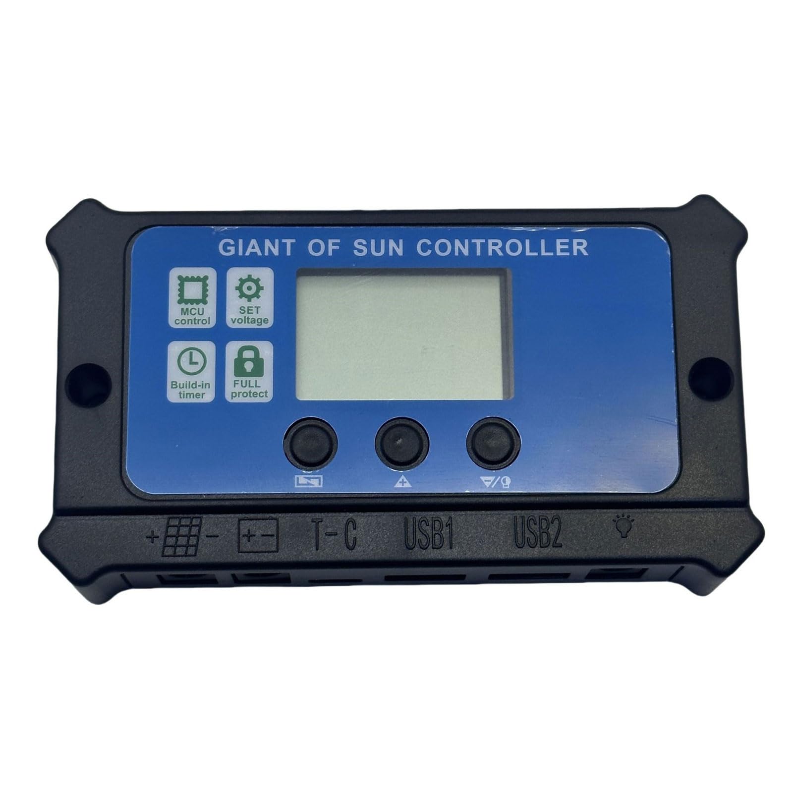 Kalttoy 50A Solar Panel Regulator 12V / 24V With Time Setting And Double Usb Port For Efficiency Energy Conversion In Outdoor Activity Solar Charging Controllers