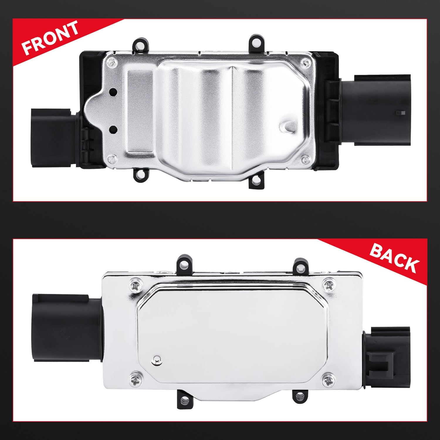 1137328567 Cooling Fan Control Module Unit Compatible with 13-18 Ford Focus 13-16 Ford Escape 14-17 Ford Transit Connect 10-13 Mazda 3 New 1pcs Engine Radiator