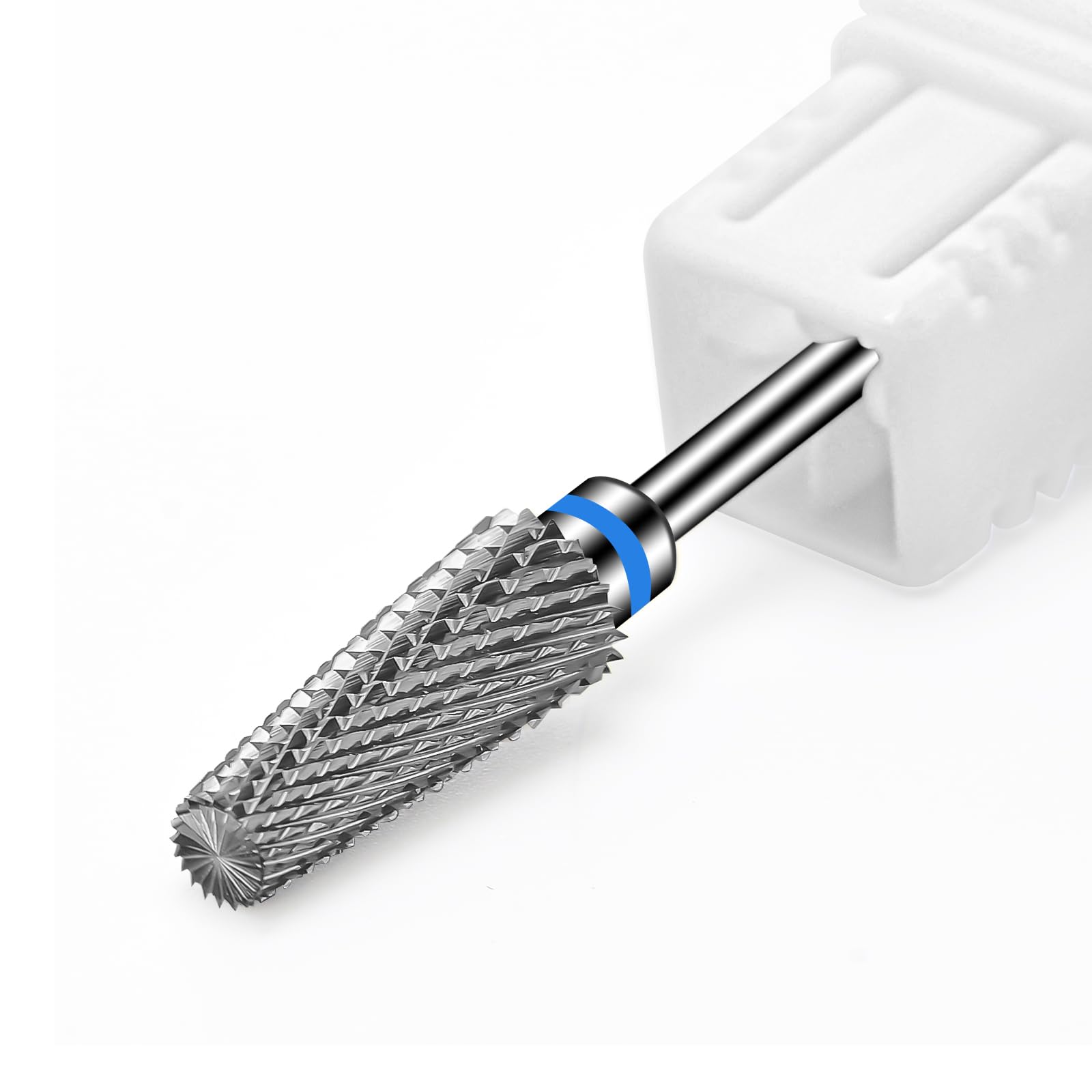 CGBE 5-in-1 Punte Fresa Unghie, Punta Fresa Unghie de Carburo di Tungsteno per Rimuovere Gel Acrilico Cuticola, 3/32 Pollici Punta Fresa Rimozione Gel, Strumenti per Manicure e Pedicure | Punta Fresa Unghie de Carburo di Tungsteno, 3/32 Pollici Punta Fres