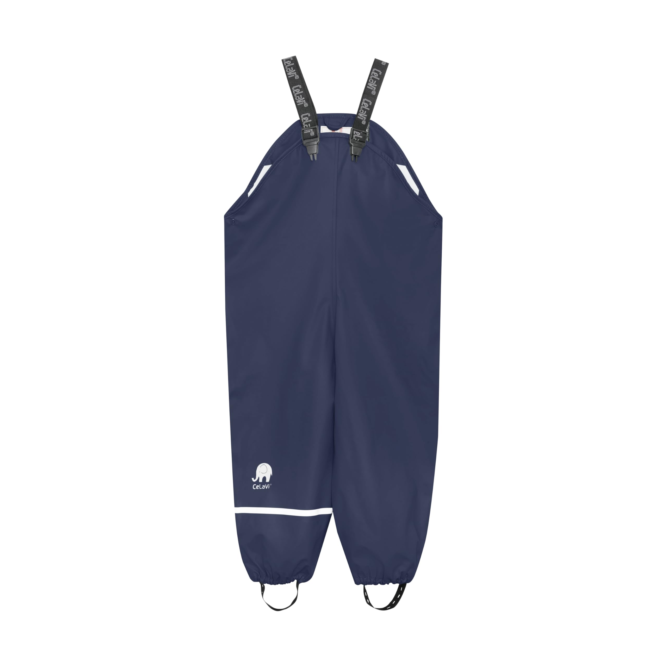 Celavi Zweiteiliger Regenanzug in Vielen Farben Pantaloni Impermeabili, Blu (Blau (Dark Navy), 100-DE Bambino