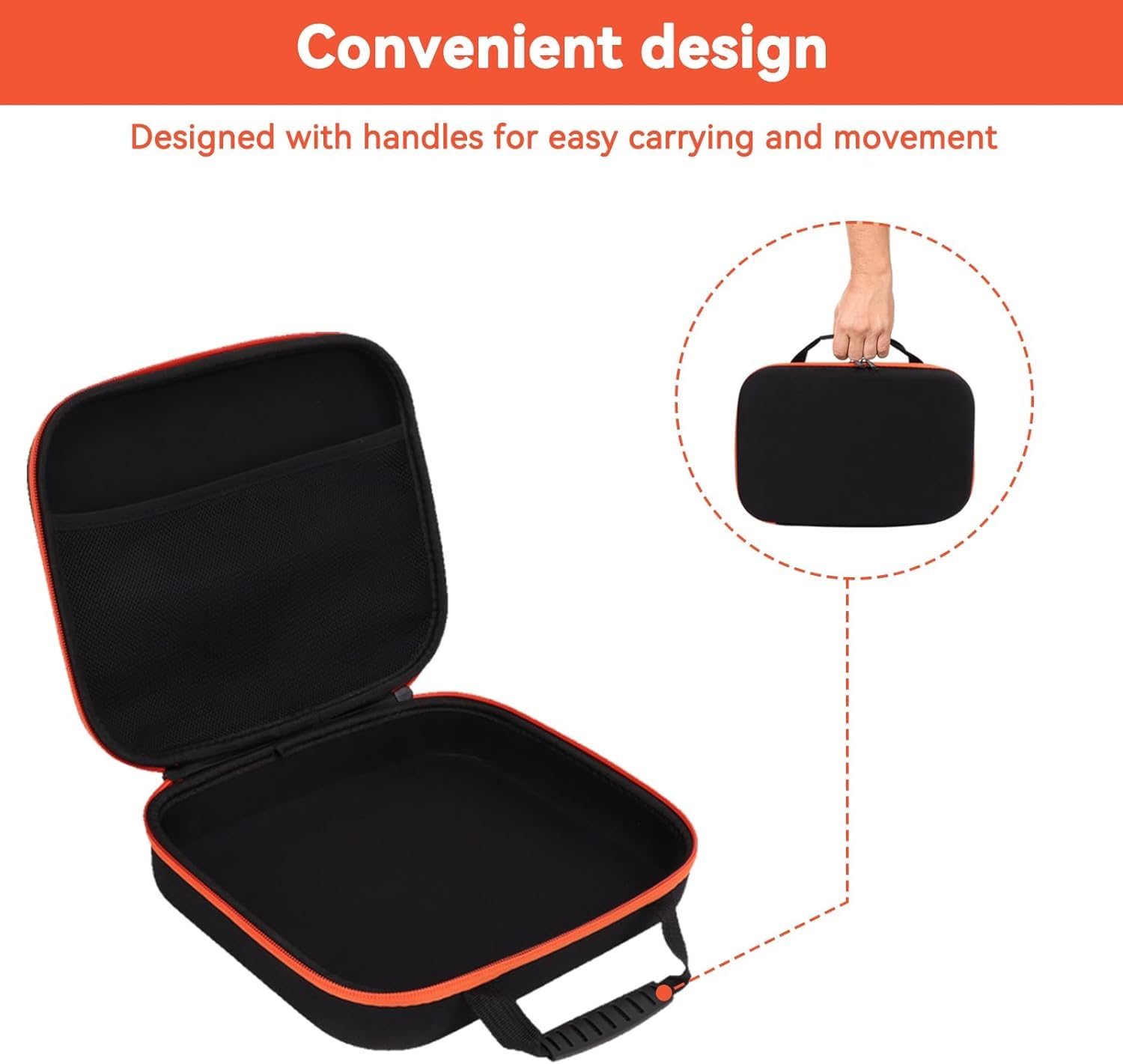Estuche Rígido Para Herramientas De Almacenamiento, Bolsa Para Herramientas En Material EVA, Accesorio De Mochila Para Herramientas De Tela Oxford, Estuche De Almacenamiento Para Taladro