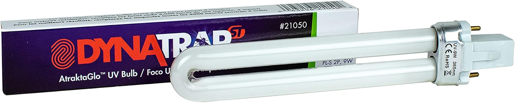 DynaTrap 9W AtraktaGlo UV Replacement Bulbs For DT3009, DT3019, and DT3039 Models - 2 Pack