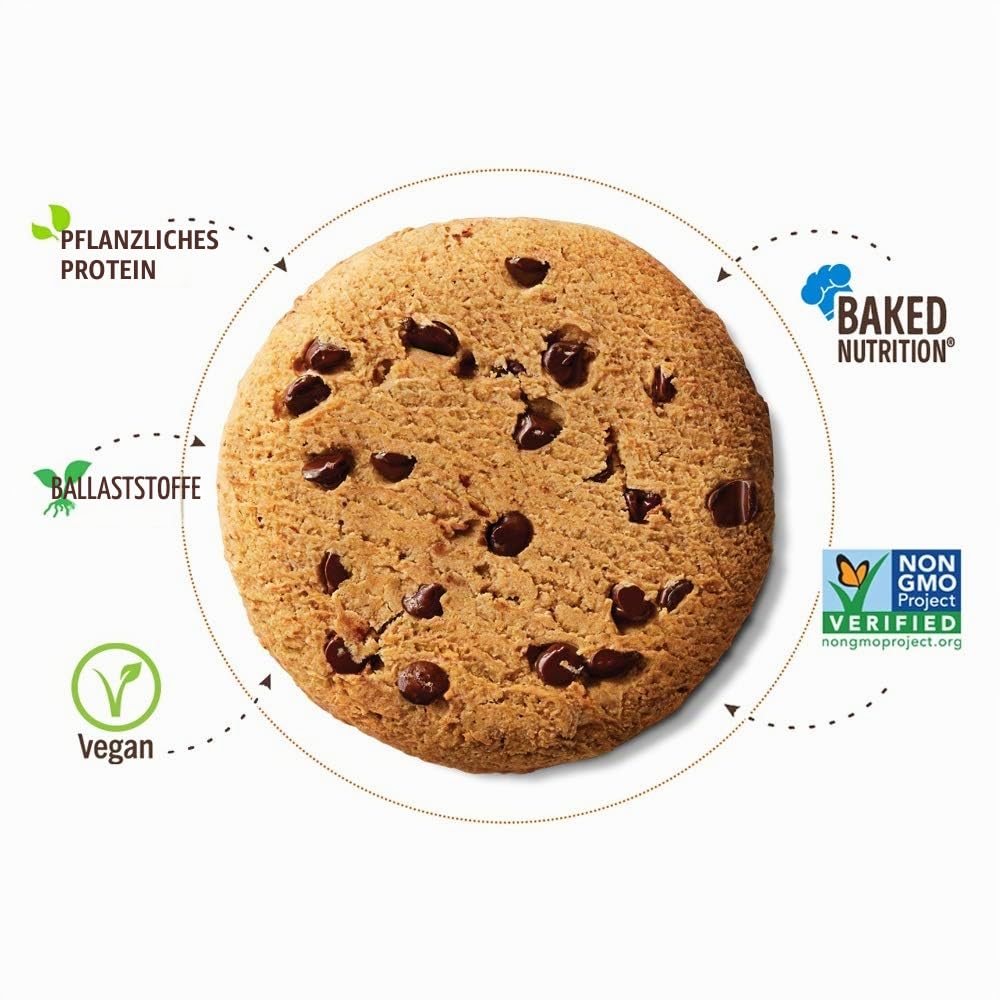 Lenny & Larry's Complete Cookie Proteinkeks Proteinriegel Eiweiß - Choco Chip - Schokostückchen 12x113 g