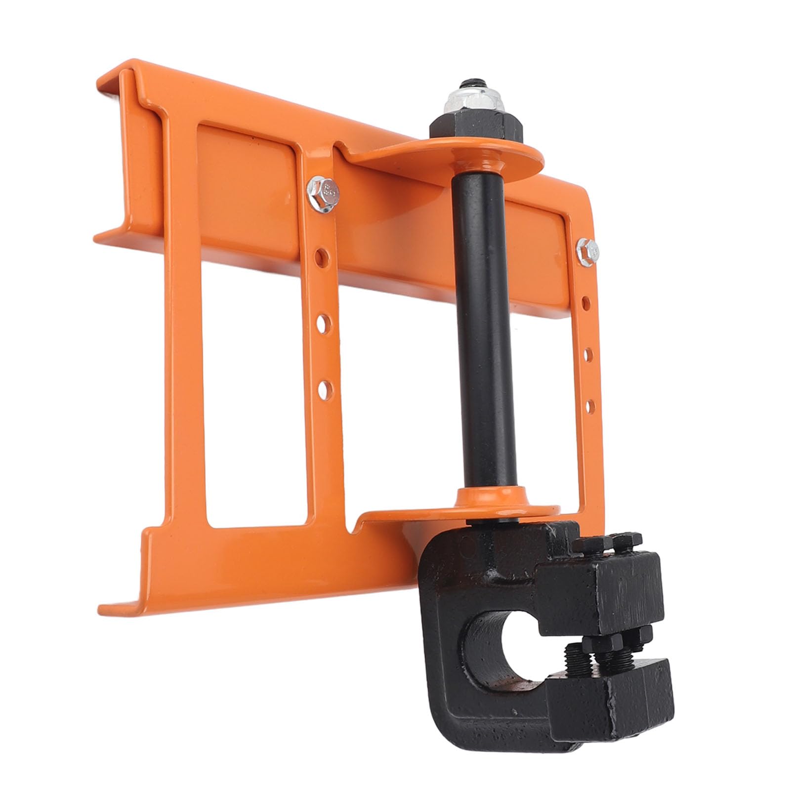 Aramox Pionowa Piła łańcuchowa Żelazny Minitarak Przystawka 200 X 145 Mm Pionowe Cięcie do Cięcia Tarcicy Stolarze Budowniczowie Przenośne Frezowanie Drewna z Przewodnikiem (ORANGE)