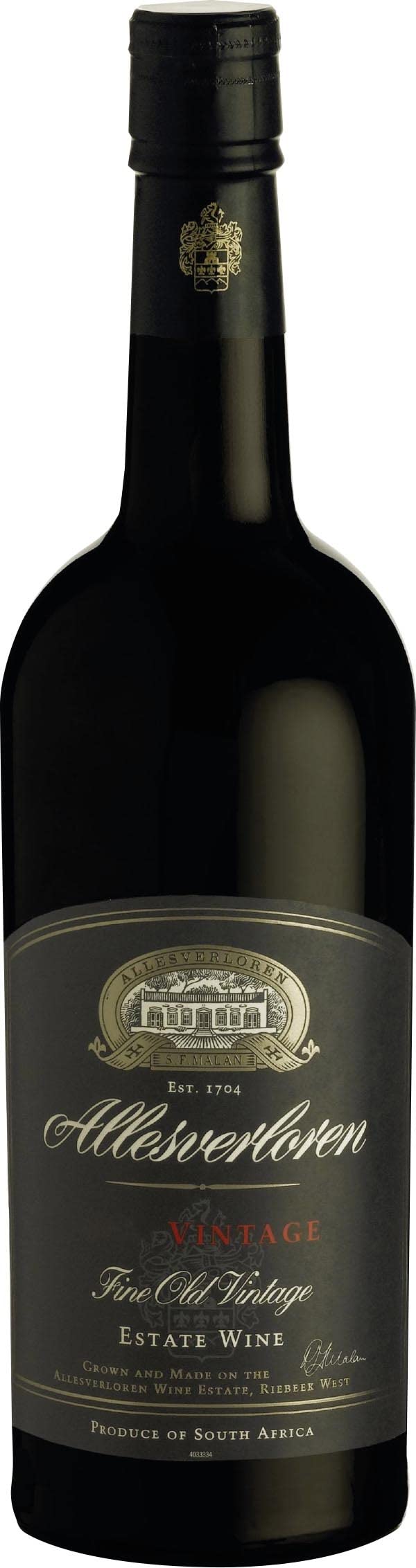 Allesverloren Fine Old Vintage trocken, Likörwein aus Südafrika (1 x 0.75l)