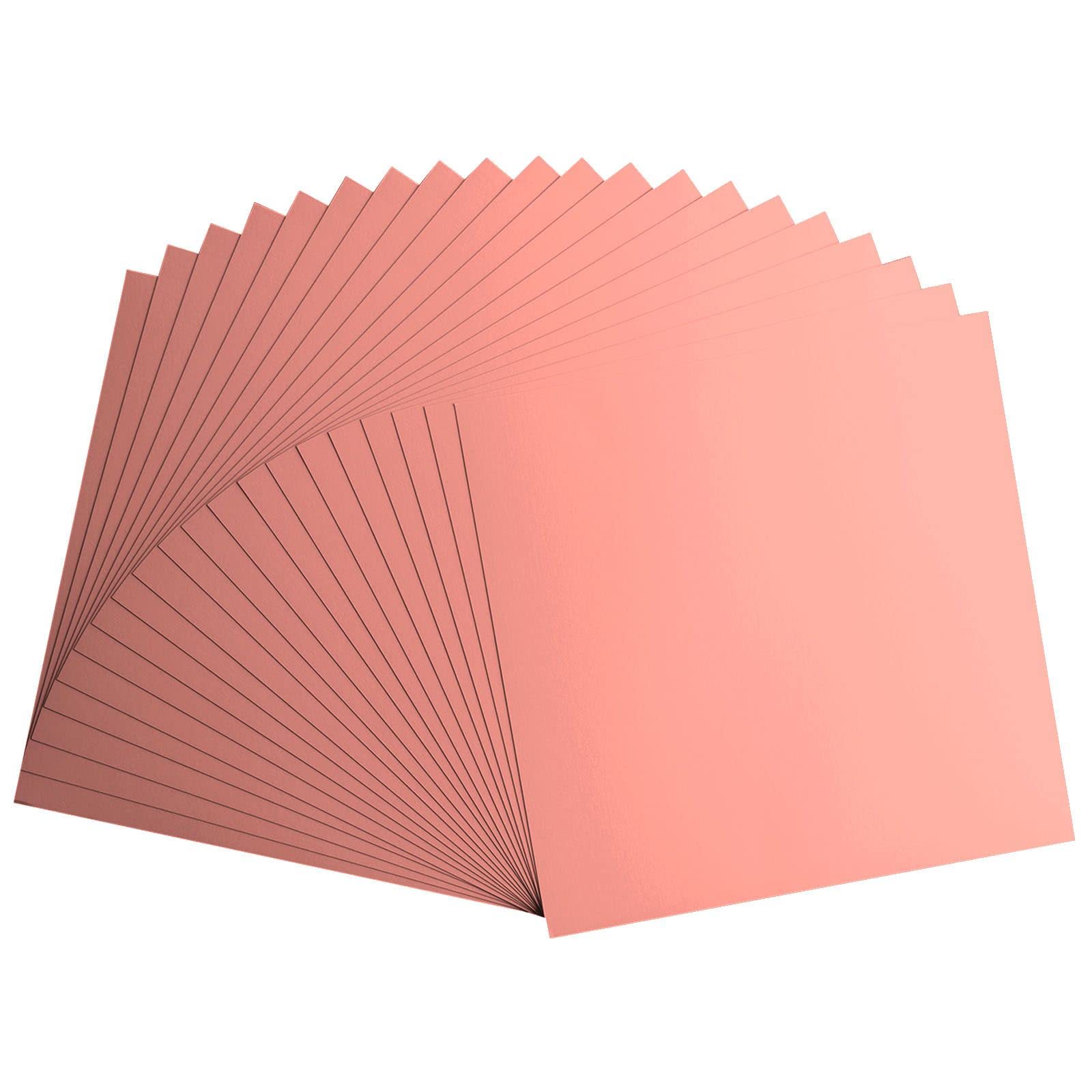 Florence Cardstock Smooth, Coloured Card Making Supplies 12 x 12 inch, Pink, 20 Sheets - Image 3